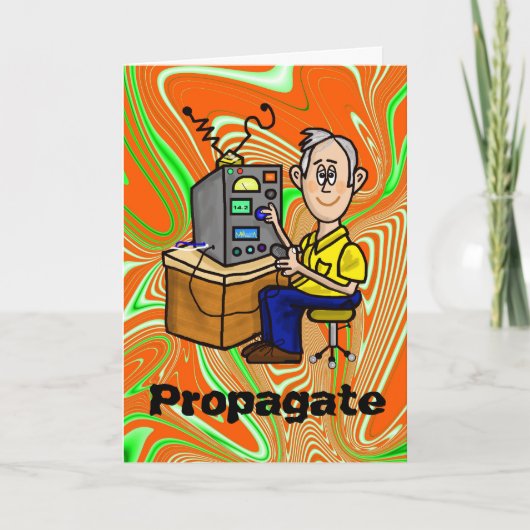 Kaart van de Propagatie van de Geest van Kerstmis (Voorkant)