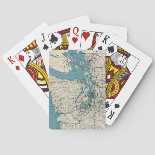  kaart van de Puget Sound (1919)