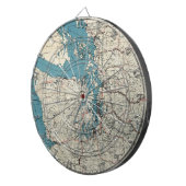  kaart van de Puget Sound (1919) Dartbord (Voorkant Rechts)