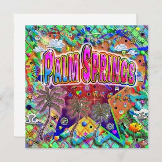 Kaart van de risicofactor voor palmveren (Voorkant / Achterkant)