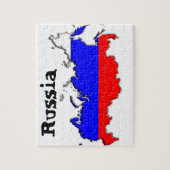 Kaart van de Russische puzzel (Verticaal)