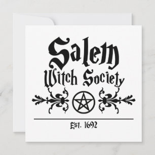 Kaart van de Salem Witch Society