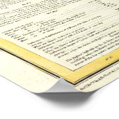  kaart van de San Diego Bay (1857) Poster (Hoek)