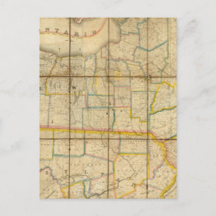 Kaart van de staat New York