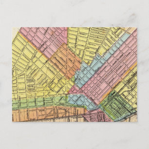 Kaart van de stad Buffalo