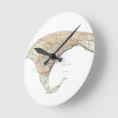 Kaart van de stad P Ronde Klok (Hoek)