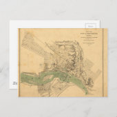 Kaart van de stad Richmond, Virginia (1858-1864) (Voorkant / Achterkant)