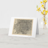 Kaart van de Stad van Parijs door Nicolas de Fer (Gele Bloem)