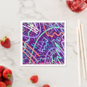 Kaart van de sterren servet (Insitu)