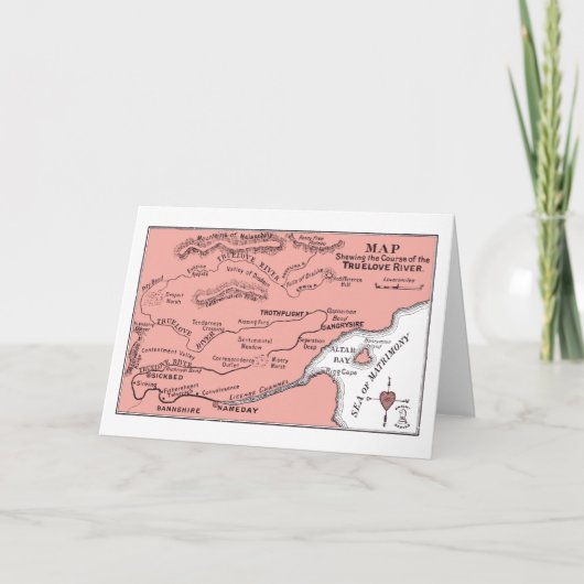 Kaart van de Truelove River Kaart (Voorkant)