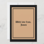 kaart van de Valentijn van het hart van een vrouw (Achterkant)