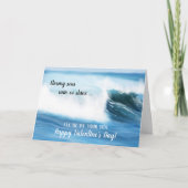 Kaart van de Valentijnsdag van de Golf van de Kant (Voorkant)