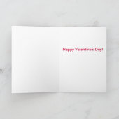 Kaart van de Valentijnsdag van de Liefde van het (Binnen)