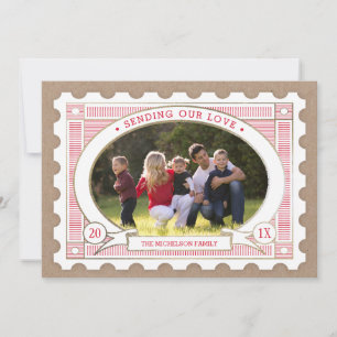  kaart van de Valentijnse poststempel van de 