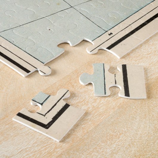 kaart van de Verenigde Staten (1893) Legpuzzel (Zijkant)