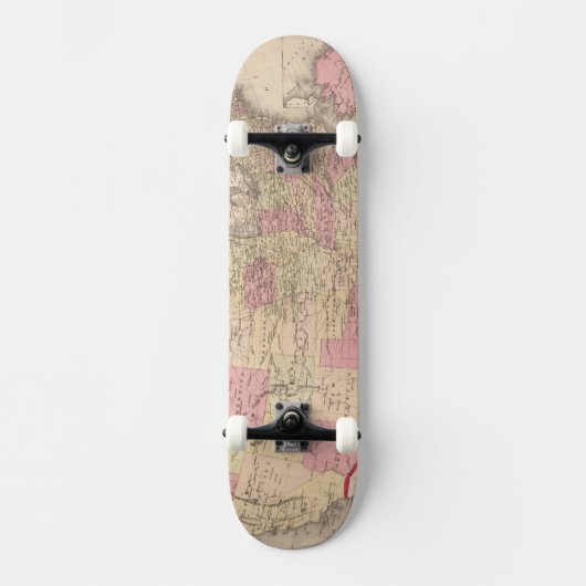 Kaart van de Verenigde Staten 5 Skateboard (Voorkant)