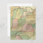 Kaart van de Verenigde Staten 6 (Voorkant / Achterkant)