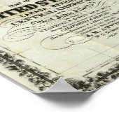 Kaart van de Verenigde Staten, Canada, Mexico Poster (Hoek)