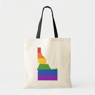 Kaart van de Verenigde Staten   De staat Idaho Tote Bag