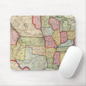 Kaart van de Verenigde Staten en gebieden Muismat (Met muis)