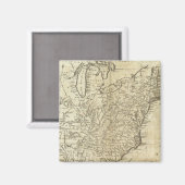 Kaart van de Verenigde Staten Magneet (Voorkant / Achterkant)