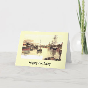 Kaart van de verjaardag - Sevilla. Spanje