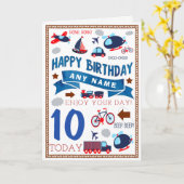 Kaart van de Verjaardag van de Boot van het (Gele Bloem)