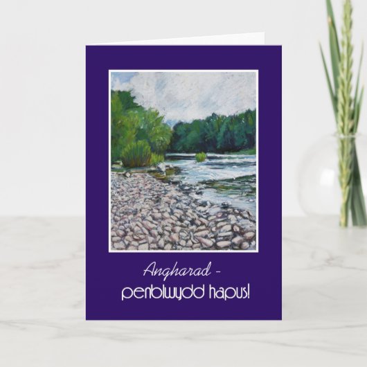 Kaart van de Verjaardag van de Groet van de douane (Voorkant)