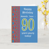 Kaart van de Verjaardag van de Papavers (Gele Bloem)