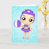 Kaart van de Verjaardag van de Zomer van de Pastei (Gele Bloem)