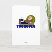 Kaart van de Verjaardag van het Rugby van (Achterkant)