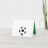 Kaart van de Verjaardag van het voetbal de (Achterkant)