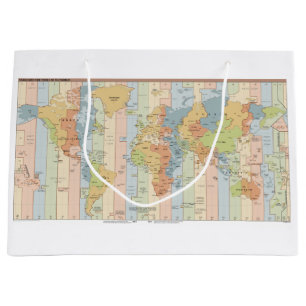 Kaart van de Waaltijdzones Groot Cadeauzakje