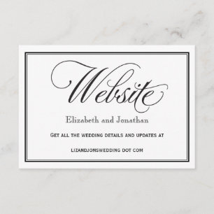 Kaart van de website voor het binden van zwart-wit