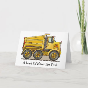 Kaart van de wegdump van de vrachtwagen