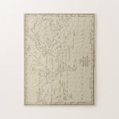  kaart van de wereld (1794) legpuzzel (Verticaal)