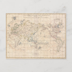  kaart van de wereld (1799)