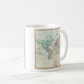  kaart van de wereld (1801) koffiemok (Voorkant rechts)