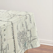  kaart van de wereld (1801) tafelkleed (Voorbeeld)