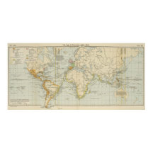  kaart van de wereld (1911) 2