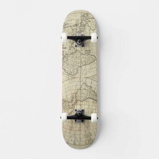 Kaart van de wereld 2 2 skateboard (Voorkant)