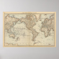 Kaart van de wereld 2