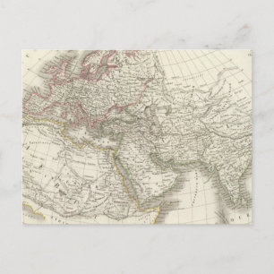 Kaart van de wereld bekend bij de Ouderen