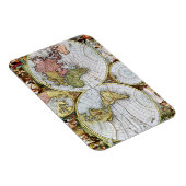 Kaart van de wereld magneet (Rechterzijde)