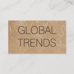 Kaart van de wereld (overzicht)   Naturel Visitekaartje