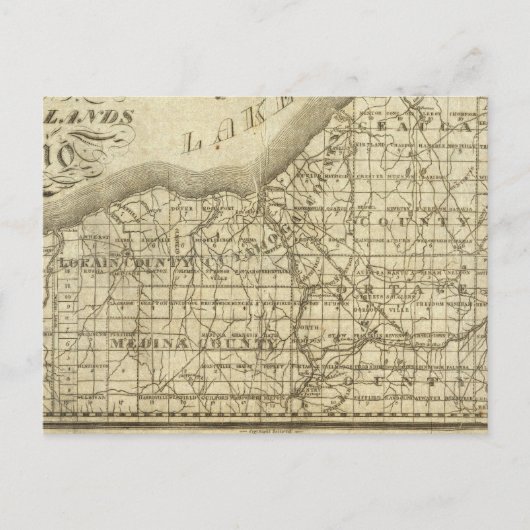 Kaart van de Westerne reserve (Voorkant)