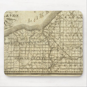 Kaart van de Westerne reserve Muismat