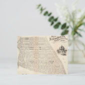 kaart van de wijngaard Marthas (1873) (Staand voorkant)