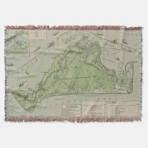  kaart van de wijngaard Marthas (1913) Deken