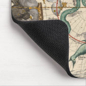  kaart van de zuidpool muismat (Hoek)